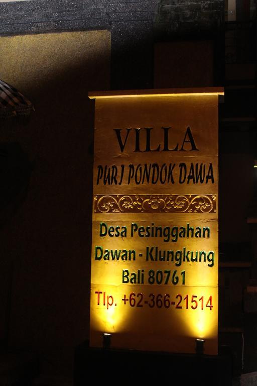Puri Pondok Dawa Villa Kusamba Dış mekan fotoğraf